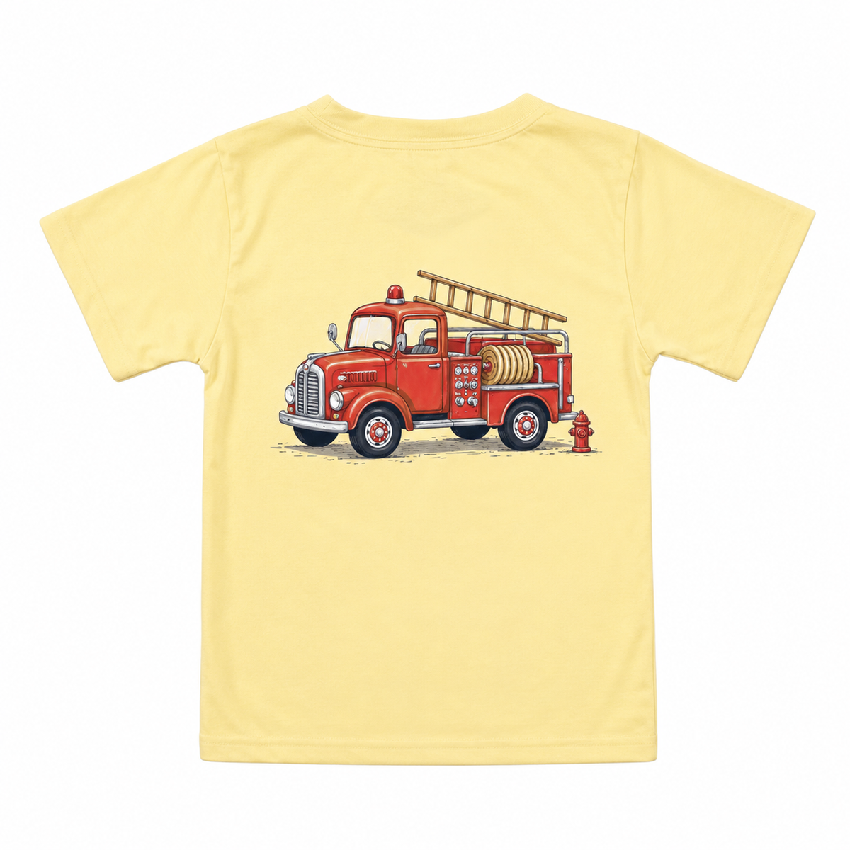 Vintage Fire Truck Graphic Tee