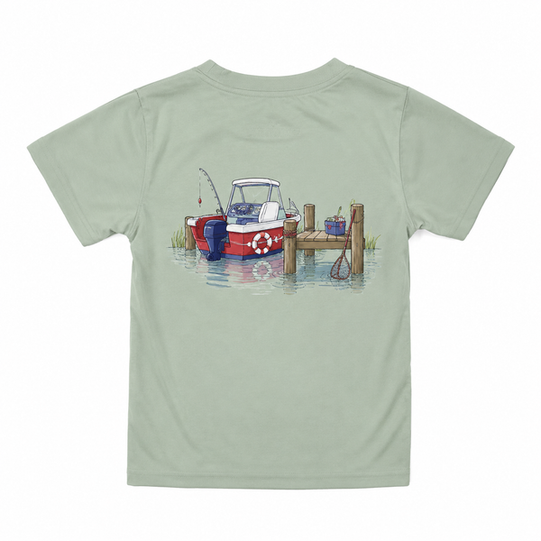 Dockside Fishing Graphic Tee