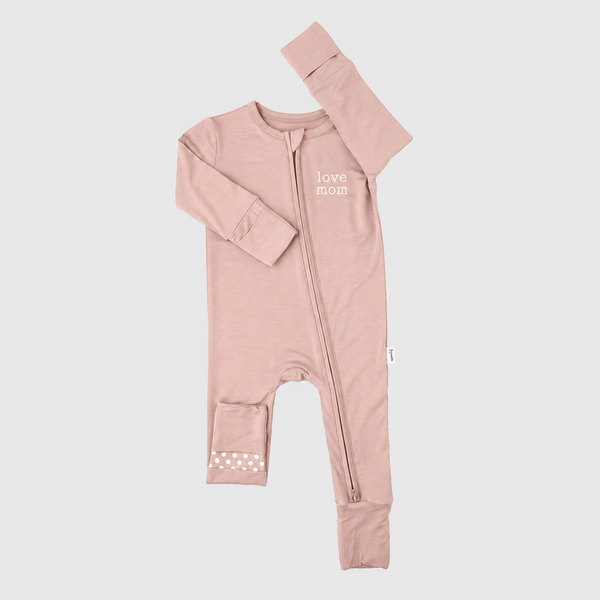 Love Mom Bamboo Convertible Baby Romper
