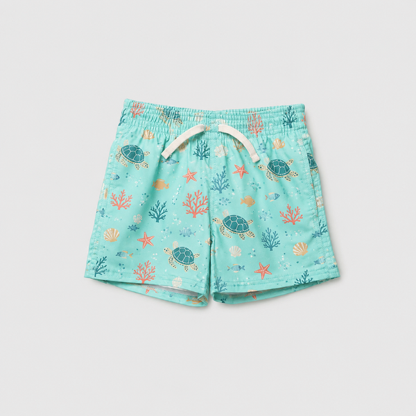 Ocean Turtle Swim Trunks